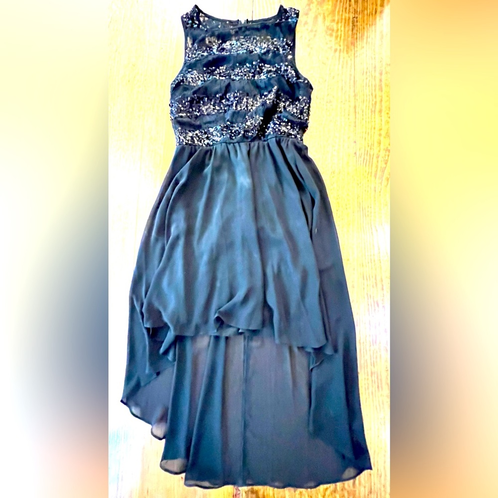 Bisou Bisou Black Sequin Cocktail Dress Size 6